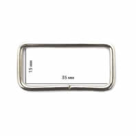 Пряжка рамка 3,5см (уп.200шт) никель, упак