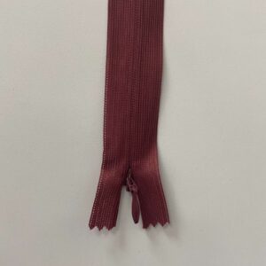 Молния потайная №3 20см Е-273 бордо, шт